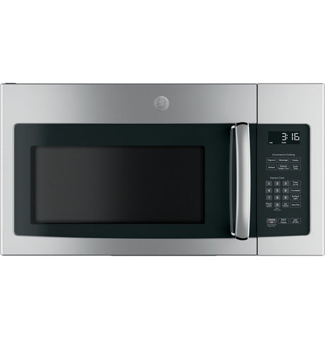 Microwave Oven of model JNM3163RJSS. Image # 1: GE® 1.6 Cu. Ft. Over-the-Range Microwave Oven with Recirculating Venting