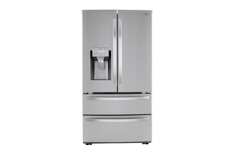 Refrigerator of model LMXC22626S. Image # 1: LG 22 cu ft. Smart Counter Depth Double Freezer Refrigerator
