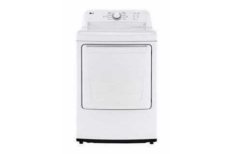 Dryer of model DLE6100W. Image # 1: LG 7.3 cu. ft. Ultra Large Capacity Rear Control Electric Energy Star Dryer with Sensor Dry 	 ***