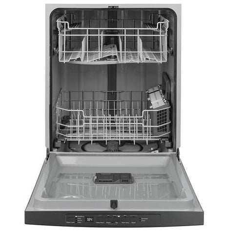 Dishwasher of model GDT530PSPSS. Image # 3: GE® Top Control with Plastic Interior Dishwasher with Sanitize Cycle & Dry Boost