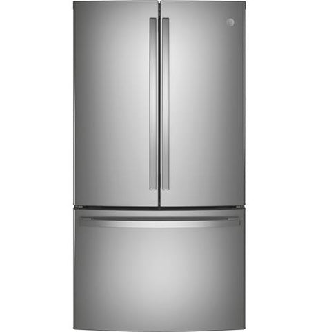 Refrigerator of model GNE29GYNFS. Image # 1: GE® ENERGY STAR® 28.7 Cu. Ft. Fingerprint Resistant French-Door Refrigerator