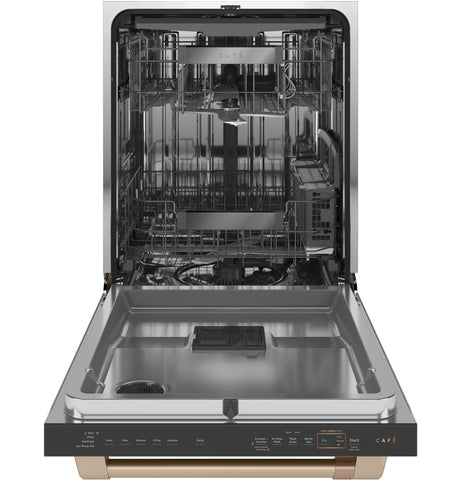 Dishwasher of model CDT875P4NW2. Image # 2: GE Café™ Smart Stainless Interior Built-In Dishwasher with Hidden Controls