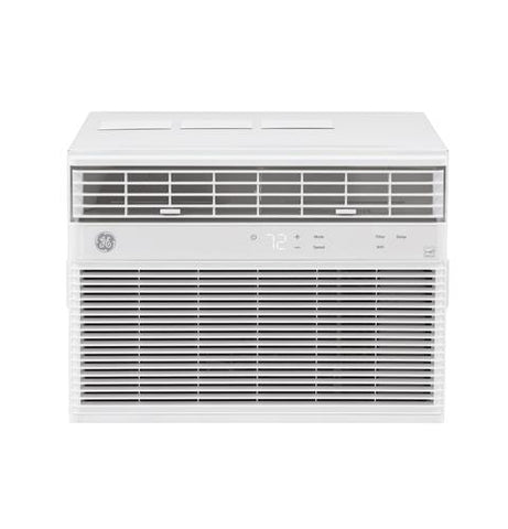 Room Air Conditioner of model AHEK14AC. Image # 1: GE® 14,000 BTU Smart Electronic Window Air Conditioner for Large Rooms up to 700 sq. ft.