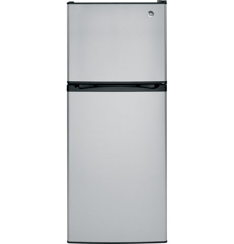 Refrigerator of model GPE12FSKSB. Image # 1: GE® ENERGY STAR® 11.6 cu. ft. Top-Freezer Refrigerator