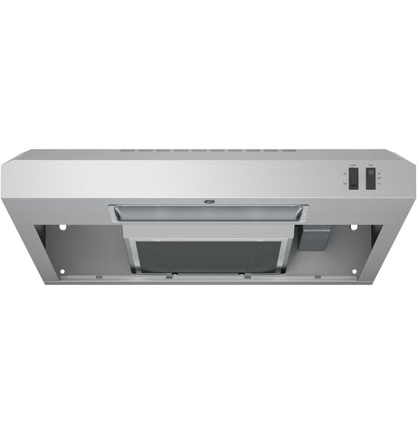 Ventilation of model JVX3240SJSS. Image # 3: GE® 24" Under The Cabinet Hood