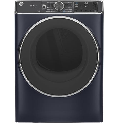 Dryer of model GFD85GSPNRS. Image # 2: GE® 7.8 cu. ft. Capacity Smart Front Load Gas Dryer with Steam and Sanitize Cycle