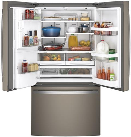Refrigerator of model GFE28GMKES. Image # 2: GE® ENERGY STAR® 27.7 Cu. Ft. French-Door Refrigerator