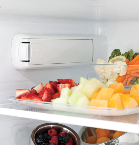 Refrigerator of model PWE23KMKES. Image # 2: GE Profile™ Series ENERGY STAR® 23.1 Cu. Ft. Counter-Depth French-Door Refrigerator