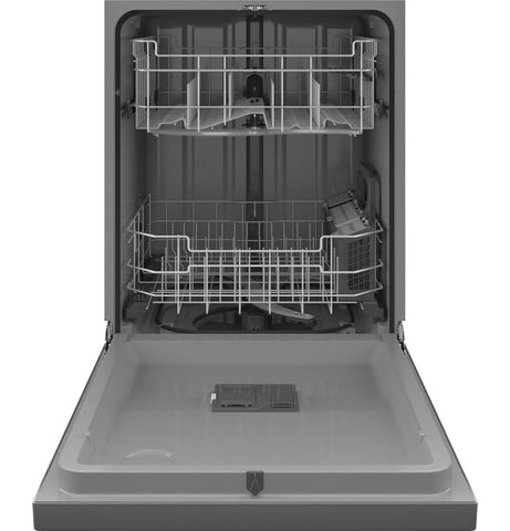 Dishwasher of model GDF550PSRSS. Image # 2: GE® Front Control with Plastic Interior Dishwasher with Sanitize Cycle & Dry Boost