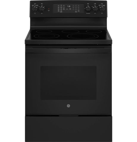 Range of model JB735DPBB. Image # 4: GE® 30" Free-Standing Electric Convection Range with No Preheat Air Fry
