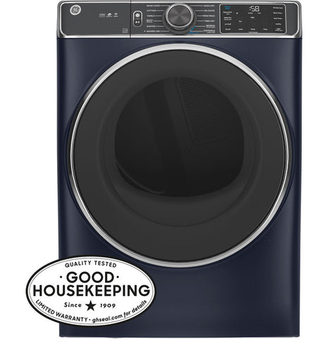 Dryer of model GFD85ESPNRS. Image # 7: GE® 7.8 cu. ft. Capacity Smart Front Load Electric Dryer with Steam and Sanitize Cycle