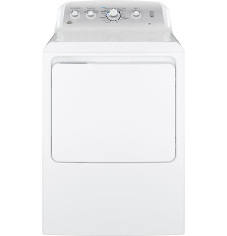 Dryer of model GTD45GASJWS. Image # 1: GE® 7.2 cu. ft. Capacity aluminized alloy drum Gas Dryer with Sensor Dry