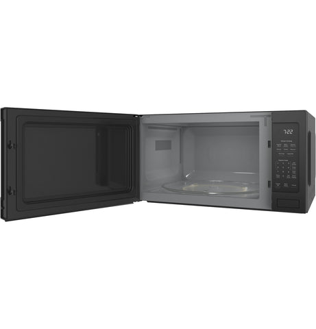 Microwave Oven of model PES7227DLBB. Image # 2: GE -GE Profile™ 2.2 Cu. Ft. Countertop Sensor Microwave Oven