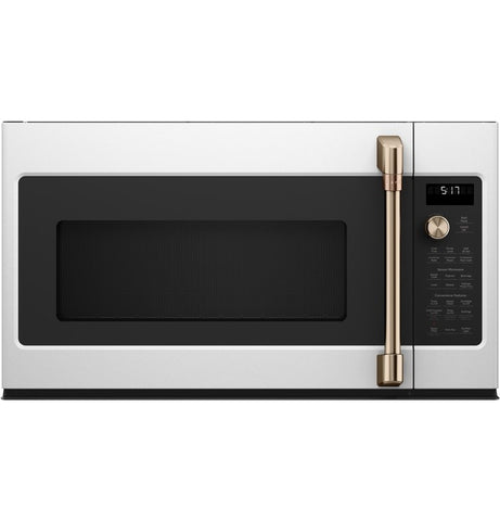 Microwave Oven of model CVM517P4MW2. Image # 7: GE Café™ 1.7 Cu. Ft. Convection Over-the-Range Microwave Oven