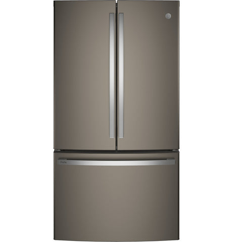 Refrigerator of model PWE23KMKES. Image # 1: GE Profile™ Series ENERGY STAR® 23.1 Cu. Ft. Counter-Depth French-Door Refrigerator