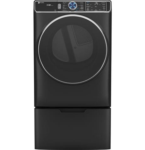 Dryer of model PFD95ESPTD. Image # 3: GE Profile™ 7.8 cu. ft. Capacity Smart Front Load Electric Dryer with Steam and Sanitize Cycle