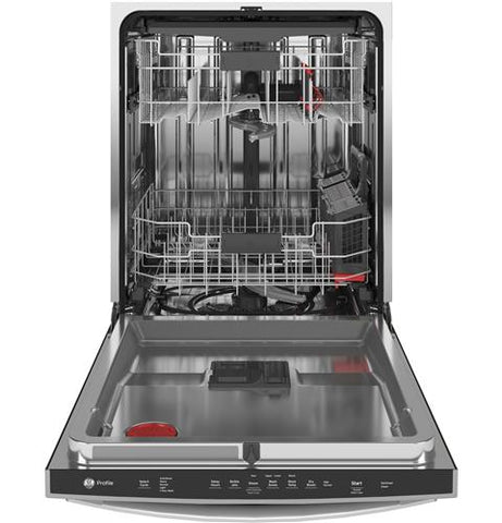 Dishwasher of model PDT715SMNES. Image # 2: GE Profile™ Stainless Steel Interior Dishwasher with Hidden Controls