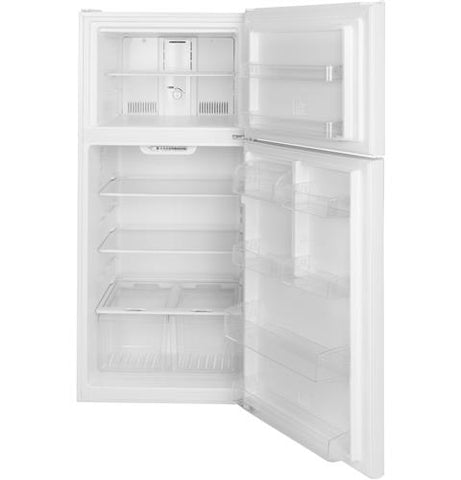 Refrigerator of model GTE18MTRRWW. Image # 3: GE® ENERGY STAR® 18.3 Cu. Ft. Top-Freezer Refrigerator
