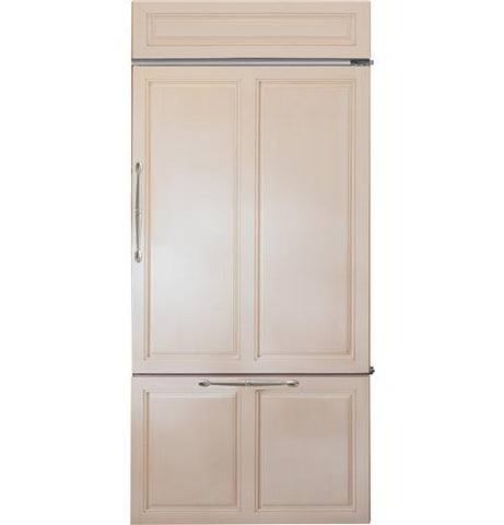 Refrigerator of model ZIC360NVRH. Image # 1: GE Monogram 36" Built-In Bottom-Freezer Refrigerator