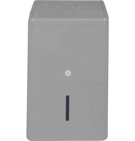 Dehumidifier of model APHR50LB. Image # 1: GE® 50 Pint ENERGY STAR® Portable Dehumidifier with Built-in Pump and Smart Dry for Wet Spaces
