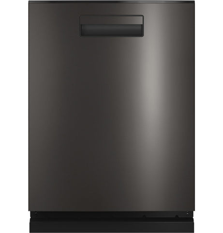 Dishwasher of model QDP555SBNTS. Image # 1: Haier Smart Top Control with Stainless Steel Interior Dishwasher with Sanitize Cycle