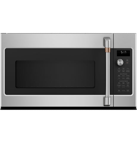 Microwave Oven of model CVM517P2MS1. Image # 1: Café™ 1.7 Cu. Ft. Convection Over-the-Range Microwave Oven