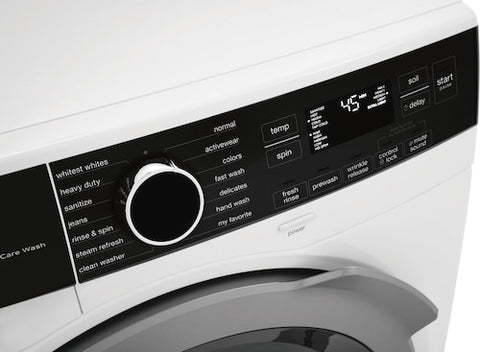 Washer of model ELFW4222AW. Image # 3: Electrolux -24" Compact Washer with LuxCare Wash System - 2.4 Cu. Ft.