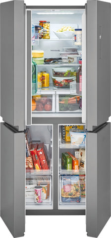 Refrigerator of model FRQG1721AV. Image # 5: Frigidaire 17.4 Cu. Ft. 4 Door Refrigerator