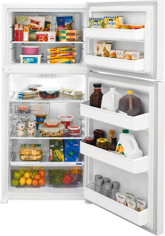 Refrigerator of model FFTR1835VW. Image # 3: Frigidaire 18.3 Cu. Ft. Top Freezer Refrigerator
