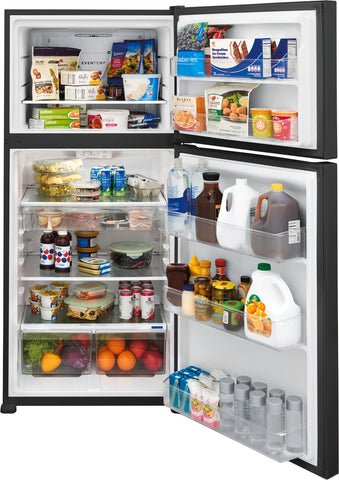 Refrigerator of model FFHT2045VB. Image # 3: Frigidaire 20.0 Cu. Ft. Top Freezer Refrigerator