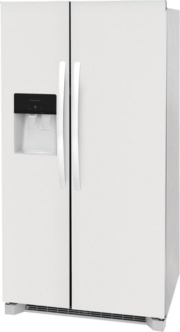 Refrigerator of model FRSS2623AW. Image # 1: Frigidaire 25.6 Cu. Ft. 36'' Standard Depth Side by Side Refrigerator