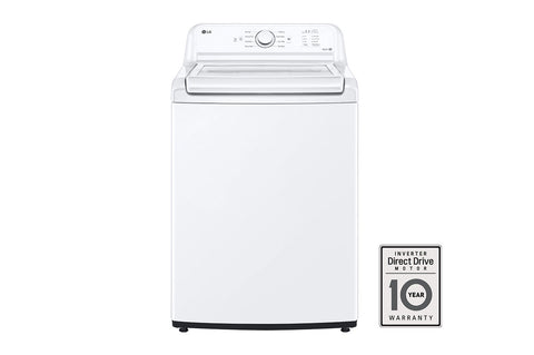 Washer of model WT6105CW. Image # 1: LG 4.1 cu. ft. Capacity Top Load Washer with Agitator and SlamProof Glass Lid	 ***
