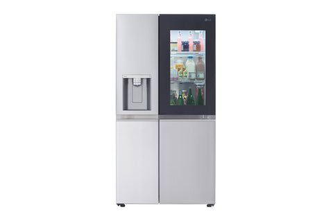 Refrigerator of model LRSOS2706S. Image # 1: LG - 27 cu. ft. Side-By-Side InstaView™ Refrigerator ***