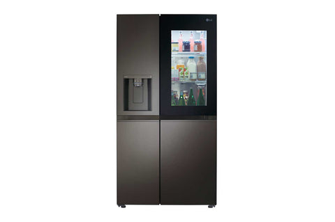 Refrigerator of model LRSOS2706D. Image # 1: LG 27 cu. ft. Side-By-Side InstaView™ Refrigerator ***