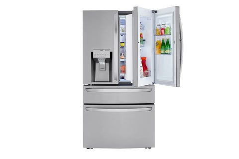 Refrigerator of model LRMDS3006S. Image # 2: LG 30 cu. ft. Smart wi-fi Enabled Refrigerator with Craft Ice™ Maker ***