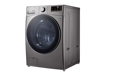 Washer of model WM3600HVA. Image # 3: LG 4.5 cu. ft. Ultra Large Capacity Smart wi-fi Enabled Front Load Washer with Built-In Intelligence & Steam Technology