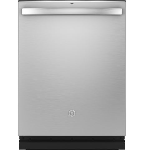Dishwasher of model GDT645SYNFS. Image # 1: GE® Fingerprint Resistant Top Control with Stainless Steel Interior Dishwasher with Sanitize Cycle & Dry Boost with Fan Assist