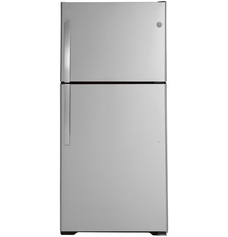Refrigerator of model GTS22KYNRFS. Image # 1: GE® 21.9 Cu. Ft. Top-Freezer Refrigerator