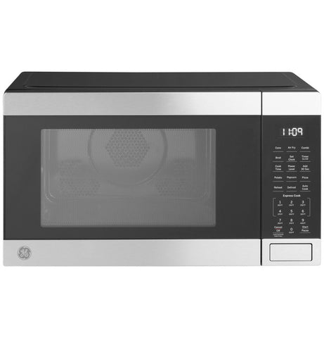 Microwave Oven of model JES1109RRSS. Image # 1: GE® 1.0 Cu. Ft. Capacity Countertop Convection Microwave Oven with Air Fry