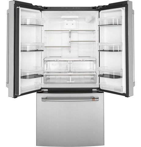 Refrigerator of model CWE19SP2NS1. Image # 2: GE Café™ ENERGY STAR® 18.6 Cu. Ft. Counter-Depth French-Door Refrigerator