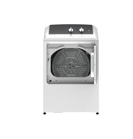 Dryer of model GTX52EASPWB. Image # 2: GE® 6.2 cu. ft. Capacity aluminized alloy drum Electric Dryer
