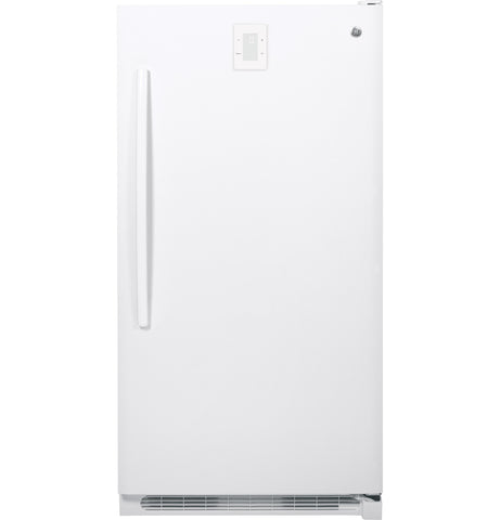 Freezer of model FUF17SMRWW. Image # 1: GE® 17.3 Cu. Ft. Frost-Free Garage Ready Upright Freezer