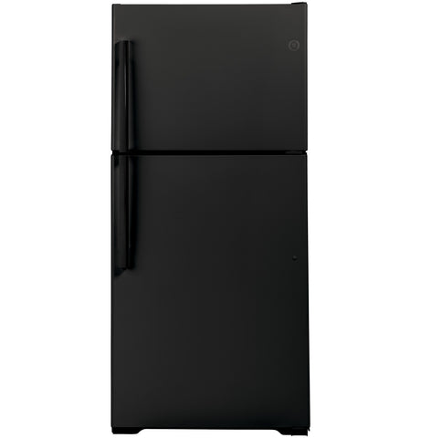 Refrigerator of model GTS19KGNRBB. Image # 1: GE® 19.2 Cu. Ft. Top-Freezer Refrigerator
