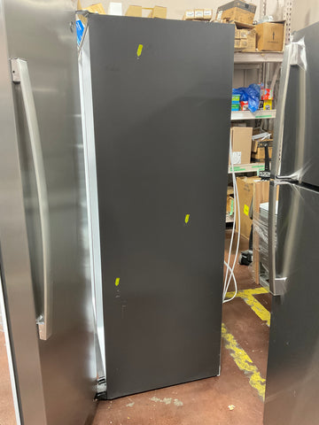 Refrigerator of model GZS22IYNFS. Image # 3: GE® 21.8 Cu. Ft. Counter-Depth Fingerprint Resistant Side-By-Side Refrigerator