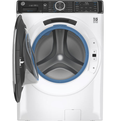 Washer of model GFW850SSNWW. Image # 6: GE® 5.0 cu. ft. Capacity Smart Front Load ENERGY STAR® Steam Washer with SmartDispense™ UltraFresh Vent System with OdorBlock™ and Sanitize + Allergen