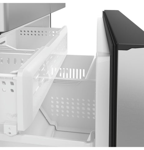 Refrigerator of model CWE23SP2MS1. Image # 3: GE Café™ ENERGY STAR® 23.1 Cu. Ft. Smart Counter-Depth French-Door Refrigerator