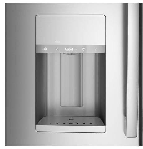 Refrigerator of model PVD28BYNFS. Image # 3: GE Profile™ 27.9 Cu. Ft. Smart Fingerprint Resistant 4-Door French-Door Refrigerator with Door In Door