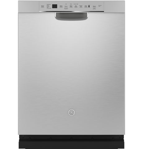 Dishwasher of model GDF645SSNSS. Image # 1: GE® Front Control with Stainless Steel Interior Dishwasher with Sanitize Cycle & Dry Boost