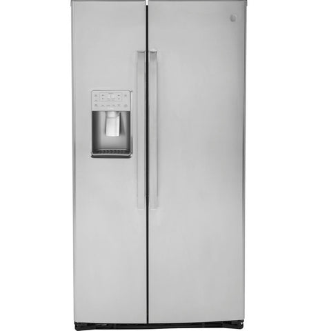 Refrigerator of model PSE25KYHFS. Image # 1: GE Profile™ Series ENERGY STAR® 25.3 Cu. Ft. Side-by-Side Refrigerator