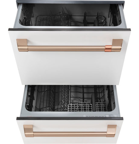 Dishwasher of model CDD420P4TW2. Image # 2: GE Café™ Dishwasher Drawer